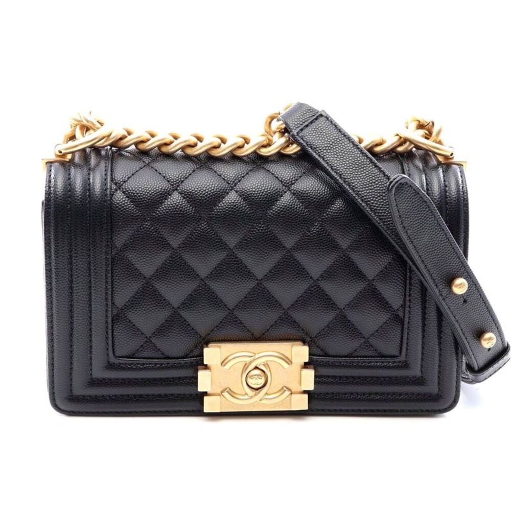 Chanel Boy Small Shoulder Bag Black
